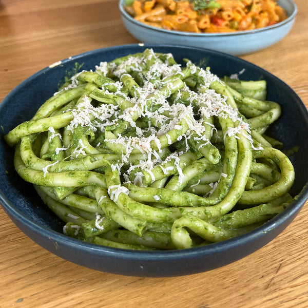 Vegane Grünkohl Makkaroni